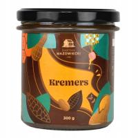 Masło orzechowe z miodem i kakao KREMERS 300g BARTNIK MAZOWIECKI