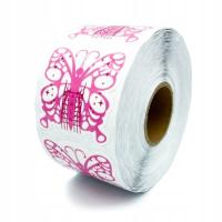 Formy do Przedłużania Paznokci 50szt Motyl Róż