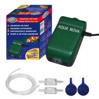 Aqua Nova NA-450 Zestaw Napowietrzacz Pompka Do Akwarium 400l/h + AKCESORIA