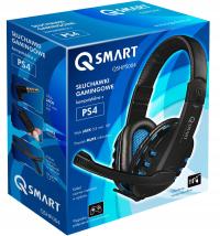 Headset Qsmart QSHPS004 PS4 czarny