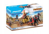 PLAYMOBIL KLOCKI Achilles w rydwanie z Patroklosem 70469