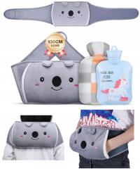 Pluszowy termofor na wodę brzuch pas koala ogrzewacz prezent dla dziewczyny