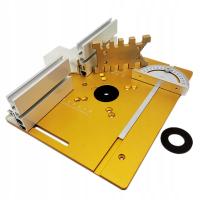 Алюминиевая пластина вставки для фрезерного стола