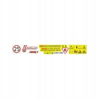 Naklejki glebogryzarki Unia Grudziądz U500/1 1,6m