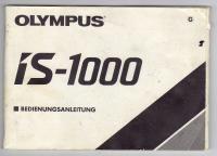 OLYMPUS IS 1000 INSTRUKCJA