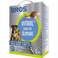 Trutka Środek na Ślimaki EKO Vitrol GB 5kg Bros Bezpieczny dla zwierząt