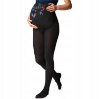 Be Mammy Rajstopy ciążowe 150 DEN bawełna