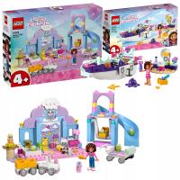 LEGO Gabby's Dollhouse Kiciklubik Uszko Gabi 10796 + Statek i spa Gabi