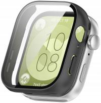 2w1 etui + szkło hartowane do HUAWEI WATCH FIT 3, obudowa case etui 360°