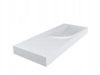Умывальник прямоугольный 120 x 46 см Miraggio