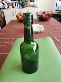 STARA BUTELKA PO PIWIE GLATZ ( KŁODZKO )