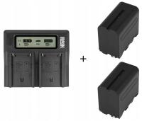 Ładowarka + 2 aku Newell F970 do Yongnuo YN600 AIR