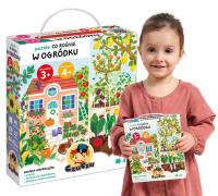 CZUCZU PUZZLE CO ROŚNIE W OGRÓDKU dla dzieci +3 lata +4 lata