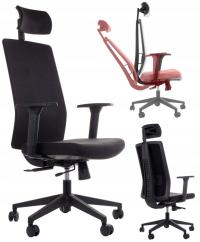 Fotel ergonomiczny ZN-807-B czarny od Stema