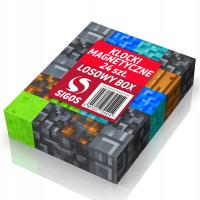 KLOCKI MAGNETYCZNE KLOCKI SZEŚCIANY 24 KLOCKI