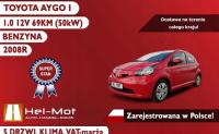 Toyota Aygo I, 5 drzwi, 1.0 69KM, Klima, Zarej...