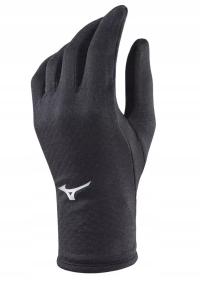 Mizuno Rękawiczki do biegania RUNNING BT GLOVE BLACK