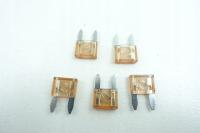 BEZPIECZNIK 5 AMPEROWY 5 SZTUK