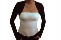 SUPER_BOLERKO_ палантин _РУКАВЫ_НАРЗУТКА_ польский продукт NOLU 38/40