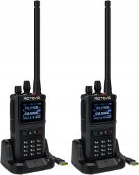 Retevis C1 Walkie Talkie Long Range, рация IP67, 5W, 1800MAH