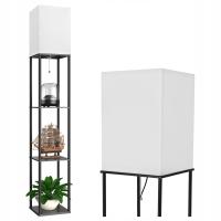 Напольная лампа светодиодная лампа E27 полка Книжная полка 2в1 для чтения 160 см