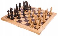Квадратные шахматы деревянные резные испанские даб