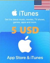 КОД Пополнения iTunes $ 5