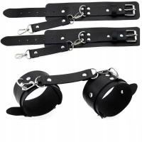 Kajdanki Uprząż BDSM zestaw do krępowania bondage i erotycznych gier