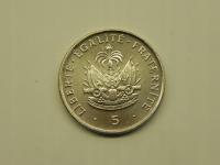 60238/ 5 CENTIMES 1997 HAITI