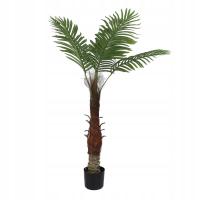 Sztuczna oświetlona palma Zasilana energią
