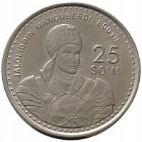 49595. Uzbekistan - 25 sumów - 1999r. - okolicznościowa