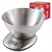 Waga kuchenna WEBBER EK4390 INOX stal nierdzewna LCD 5kg 1g misa tarowanie