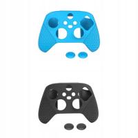 2 Pcs Silicone Case Cover Skin Joystick Grip for Xbox Series S X Controller