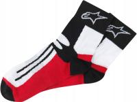 SKARPETY ALPINESTARS RACING ROAD SHORT BLACK/RED