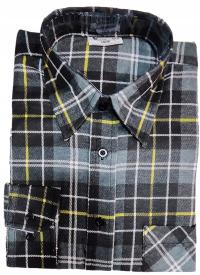 Koszula Flanelowa Robocza Mocna 100% Bawełna