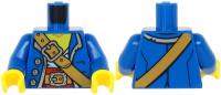 Лего гардероб синий пиратский синий пиратский синий капитан куртка 973PB3956C01 новый