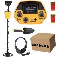 Podziemny Wykrywacz Metali Braders Detektor Metalu Słuchawki Łopata Baterie