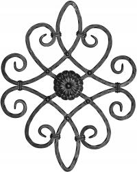 rozeta kuta do bram 018 (540x420 mm, 12x12 mm)