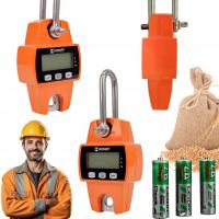 WAGA MAGAZYNOWA KOMPAKTOWA 300KG elektroniczna hakowa LCD na baterie mocna