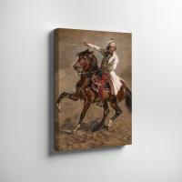 Kossak Wojciech Kościuszko na Koniu 1893r. OBRAZ na Płótnie 70x50cm