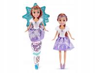 ZURU SPARKLE GIRLZ WINTER PRINCESS ZIMOWA KSIĘŻNICZKA LALKA FIOLETOWA 26 CM