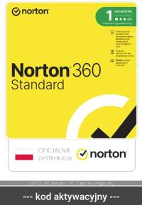 NORTON 360 Standard 1 PC / 2 года не требуется карта
