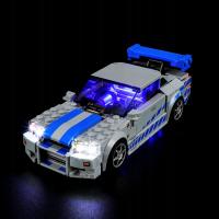 Światła LED do Lego Nissan Skyline GT-R Speed Champions 76917