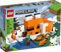 LEGO Minecraft 21178 среда Обитания лисы