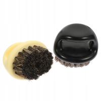 2SZT SZCZOTKA DO BRODY Z WŁOSIEM ABS KOLOROWA DO PIELĘGNACJI MĘSKIEJ