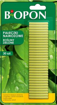 Бопон палочки для удобрений для зеленых растений Biopon 30 шт.
