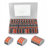 Szybkozłączki złączki elektryczne ZESTAW 50 sztuk