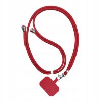 2 PCS Phone Lanyard with Card Red