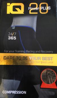 SPODENKI TRENINGOWE MESKIE IQ Compression Power Plus 20 XXL