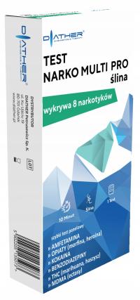 Тест на наркотики слюны Pro 8 BZO CoC AMP MDMA THC OPI